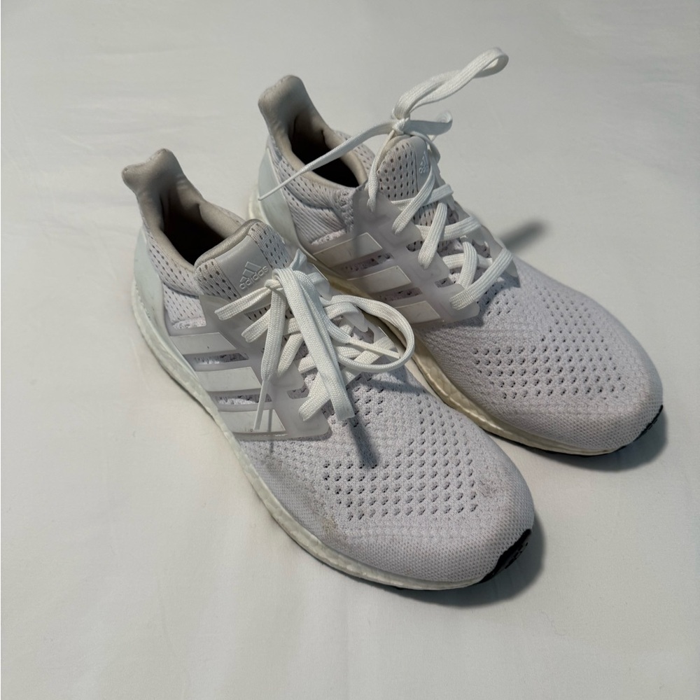 Adidas Ultra White Athletic Sneakers